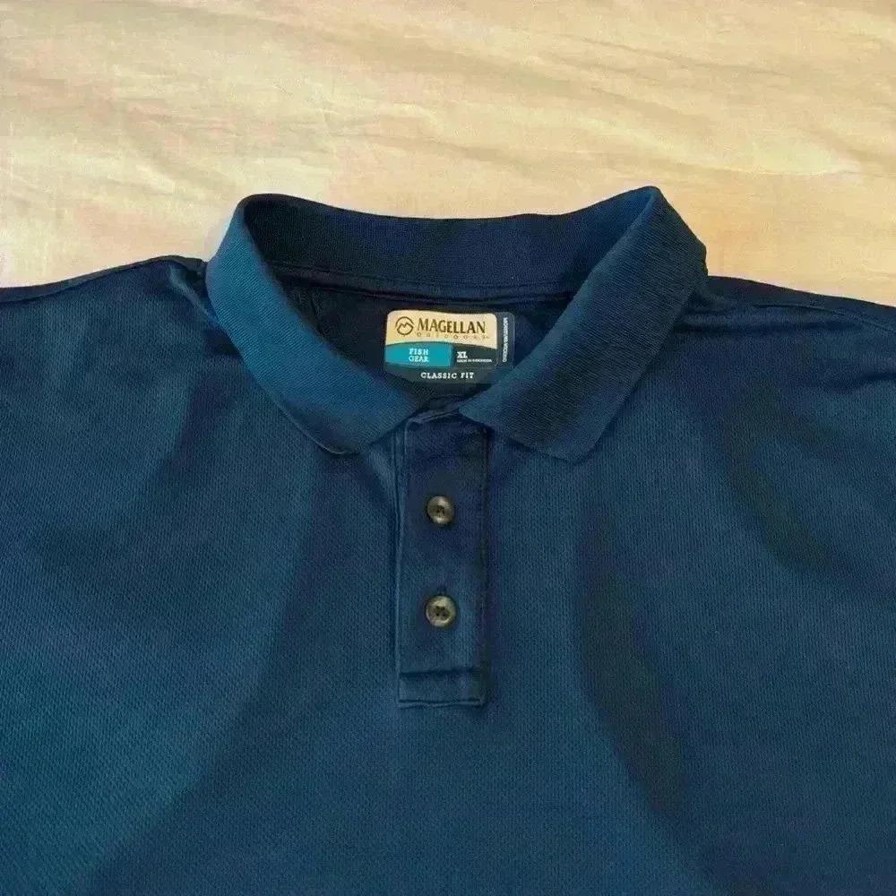 Magellan Outdoors men’s shirt XL short sleeve polo golf athletic casual Academy - Picture 5 of 9